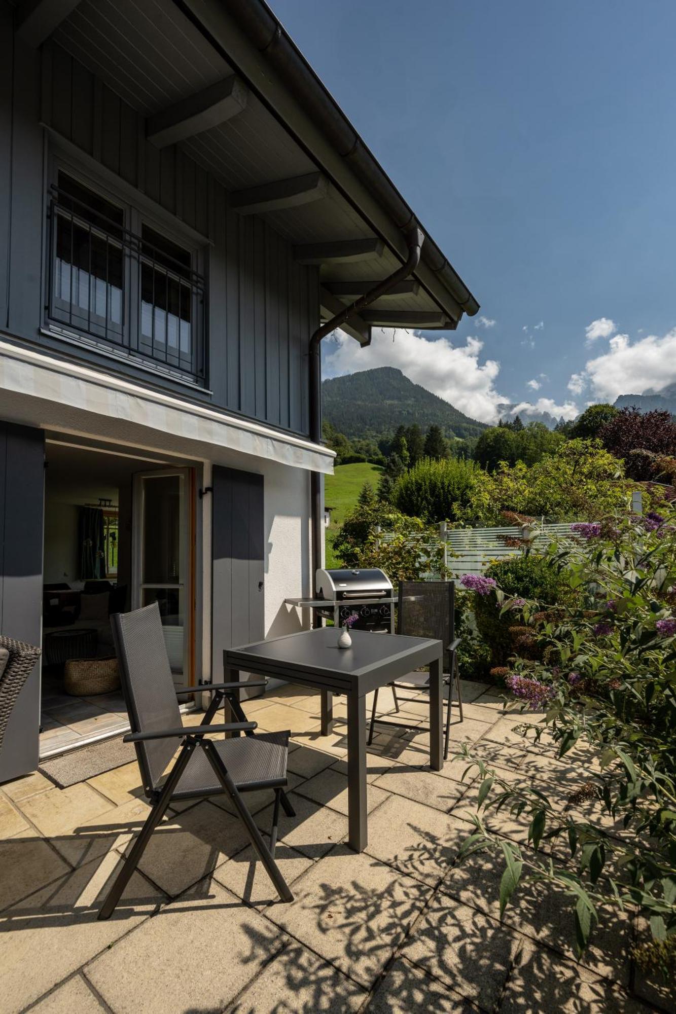 Ferienwohnung Marianne Bergpanorama Fuer Paare 60Qm Berchtesgaden Kültér fotó