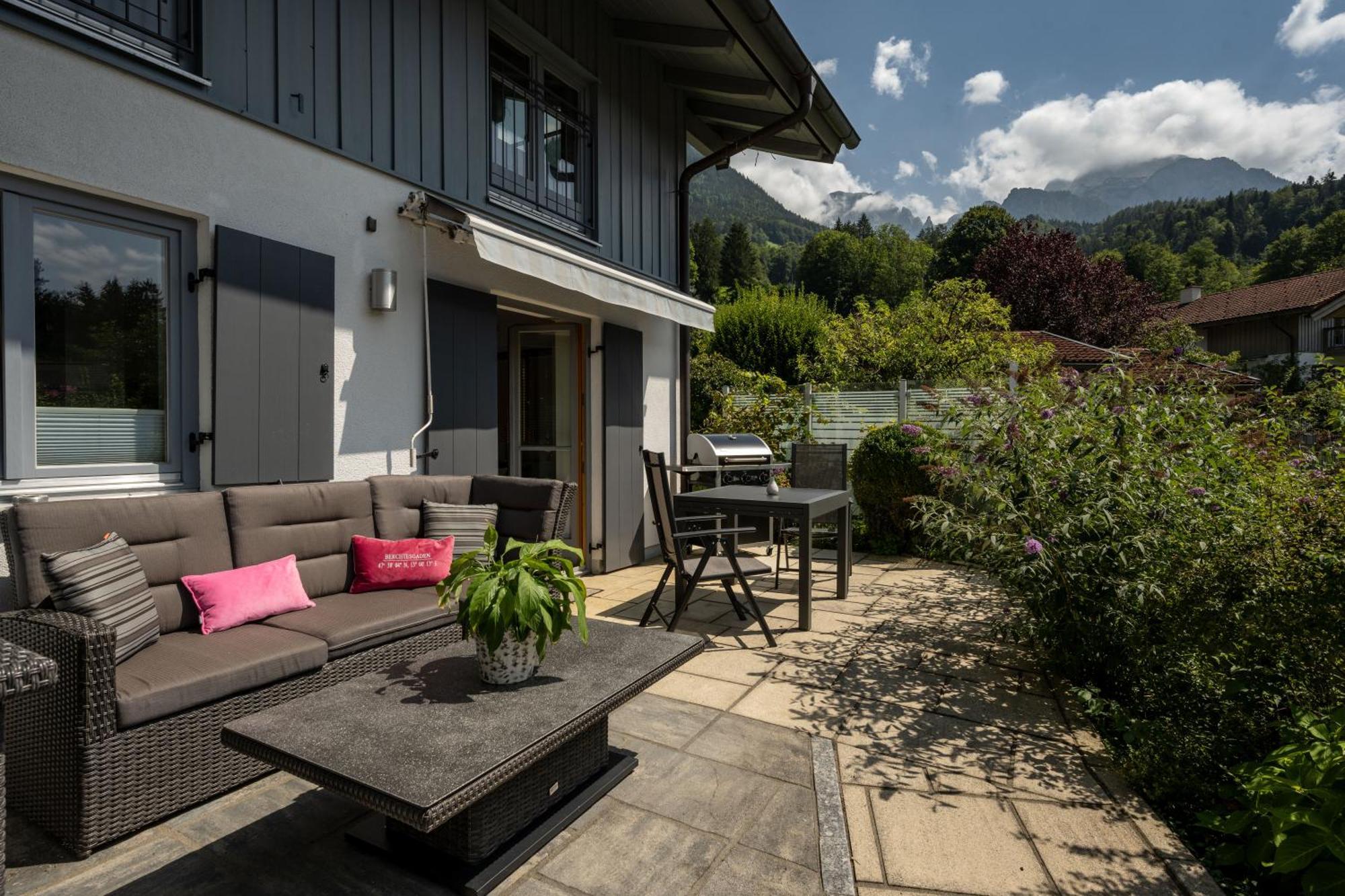 Ferienwohnung Marianne Bergpanorama Fuer Paare 60Qm Berchtesgaden Kültér fotó