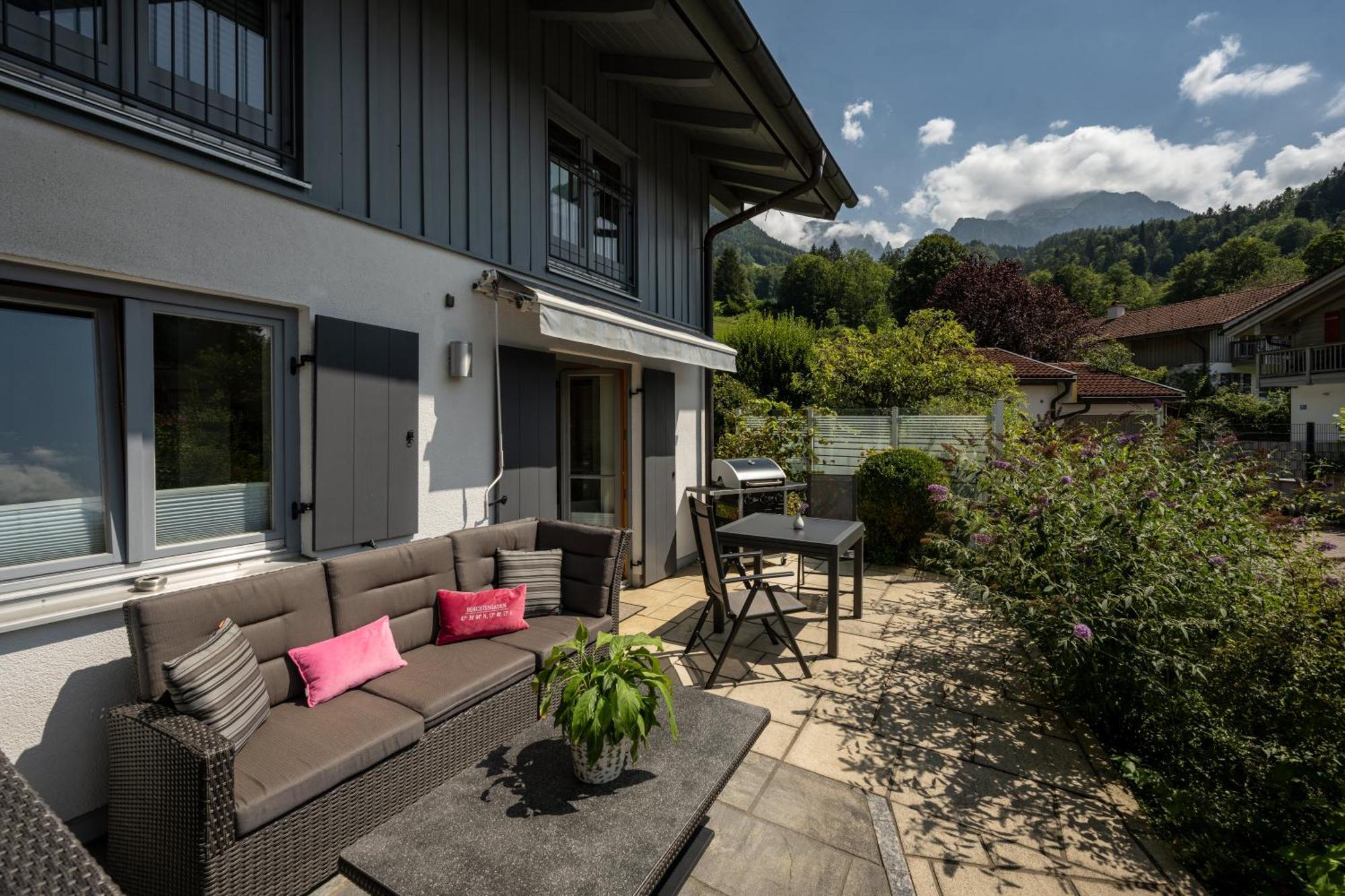 Ferienwohnung Marianne Bergpanorama Fuer Paare 60Qm Berchtesgaden Kültér fotó