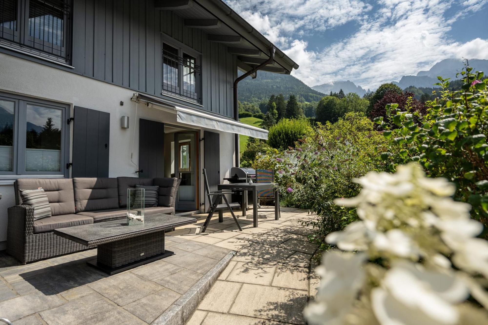 Ferienwohnung Marianne Bergpanorama Fuer Paare 60Qm Berchtesgaden Kültér fotó